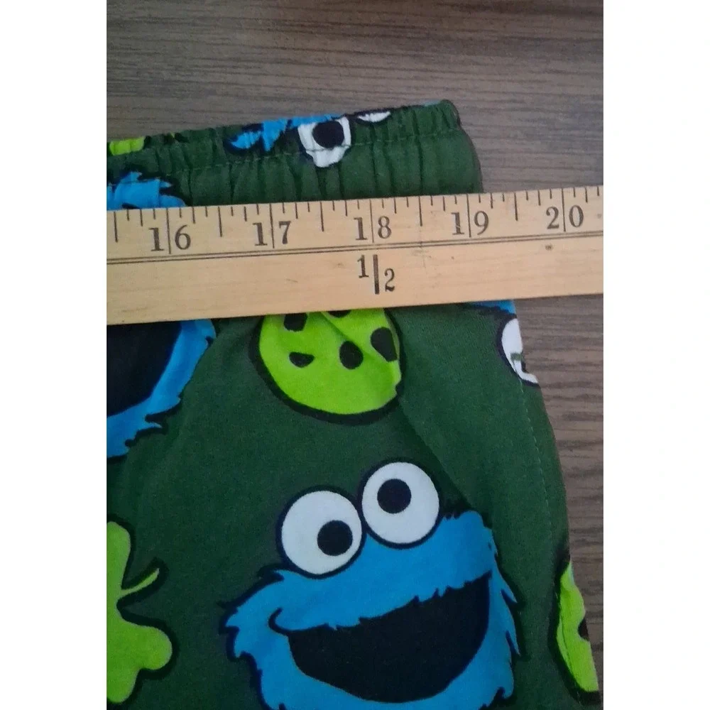 Sesame Street Cookie Monster Irish Sleepwear Pajama Pants Size 2XL